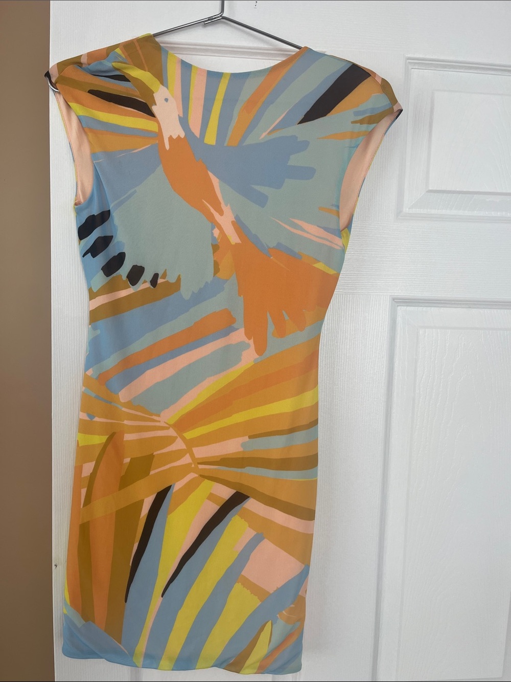 AFRM Multicolor Tropical Print Sheath Dress